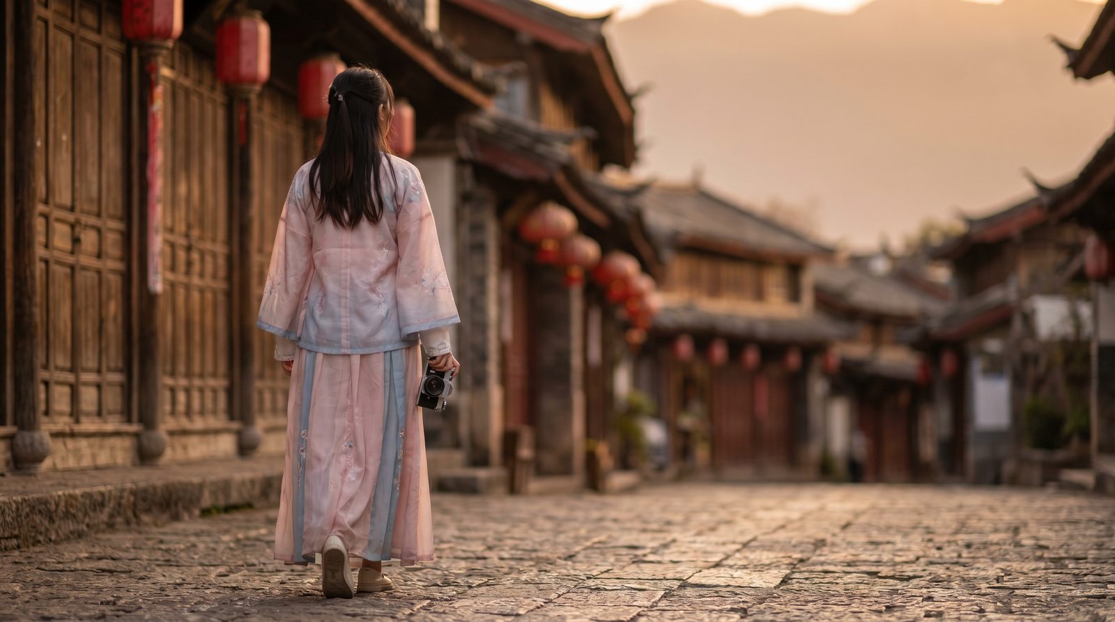 高清3D动漫 视频封面 - 胶片丽江｜电影旅行视频教程